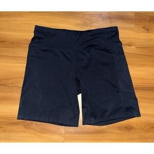 Womens DKNY Running Athletic Workout Yoga Running Shorts